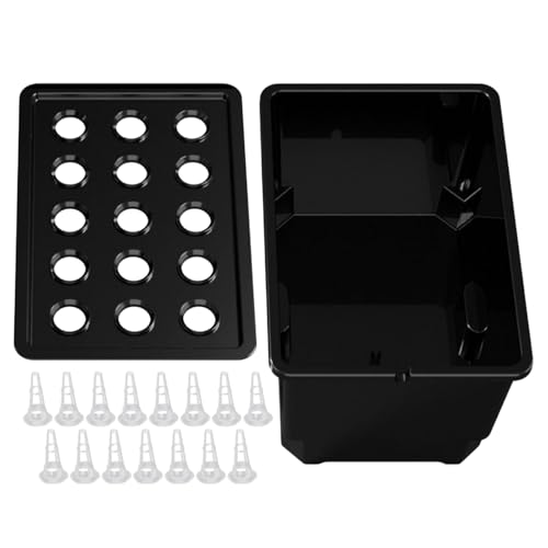 Generico Fioriera per Interni – Grande Scatola di Coltivazione Versatile, esposta al Sole, Contenitore Senza inquinamento, Adatta per Giardini Domestici, balconi, davanzali | Vassoio da Giardino per