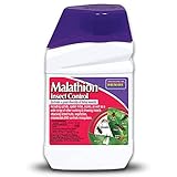 Bonide Malathion Insect Control, 16 oz Ready-to-Mix Concentrate Bug & Spider Mite Killer for Outdoor Garden Use