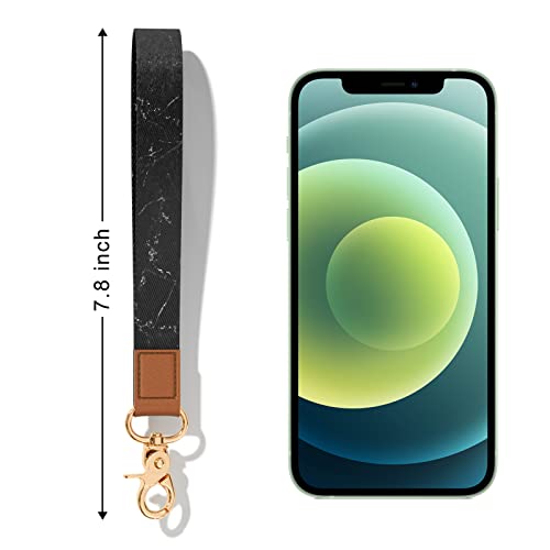 Image of Wrist Lanyard Key Chain, Cute Wristlet Strap Keychain Holder for Women Men Car Keys ID Badges Card Wallet Phone Camera