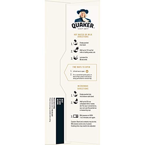 Image of Quaker Instant Oatmeal, Maple Brown Sugar, 10 Count