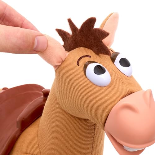 Image of Disney Store Official Bullseye Talking Action Figure from Toy Story, Features Sounds and Phrases from The Movies, Interacts with Other Figures and Toys