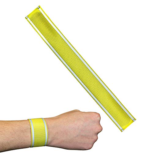 AAkron Reflective Snap Band for Safety Programs and Outdoor Events One Size fits All - Set of 12 - Thumbnail 4