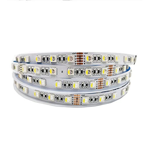 Tira LED RGBW 24V 60led/m 5M IP30 Blanco miniatura 1