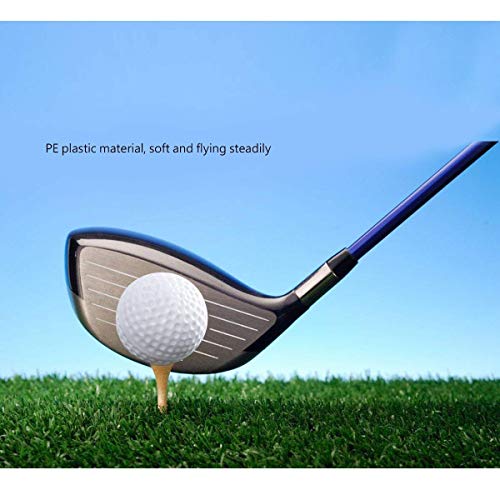 KOFULL Practice Golf Balls Plastic Balls for Ball Pit Practice Hollow Indoor Golf Ball Courtyard Pack of 24 Pcs - Image 7