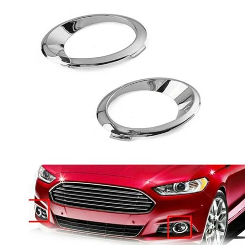 Rejilla de luz antiniebla con bisel cromado premium para Ford 6
