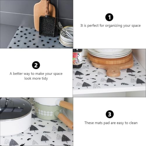Alfombrillas para refrigerador antimoho: proteja estantes y cajones del agua y grasa con Eva 8