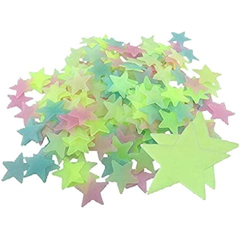 200 Pegatinas Luminosas de Estrellas para Pared Cover