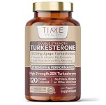 New: Turkesterone - 120 Capsules / 40 Day Supply - Double Strength 20% Standardised - 1200mg - Muscle Growth & Recovery - Athletic Performance - Ajuga Turkestanica Extract - UK Made - GMP