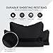 Twod Outdoor Shooting Rest Bags - Target Sports Bench Rest with Front & Rear Support SandBag Stand Holders for Gun Rifle Shooting Hunting Photography - Black