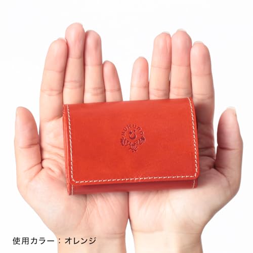 HUKURO フクロ コンパクト三つ折り財布 栃木レザー HUKURO 三つ折り財布 手のひら財布 -minit- レディース メンズ