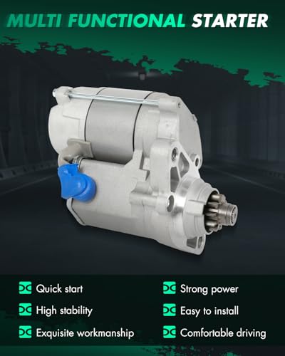 Image of SCITOO Starter Compatible for Lexus LX450 1996-1997,for Toyota Land Cruiser 1993-1997 Engine Starter Motor 17485N