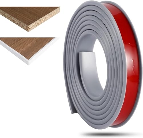 Cinta para bordes de muebles grises de 30mm para renovar mesas de salón
