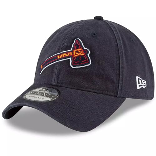 Casquette New Era 9TWENTY souple Atlanta Braves au design alternate