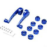 Fensterkurbel Mit 3 Adaptern Quadratisch Rund 16-Zahn(Blue)