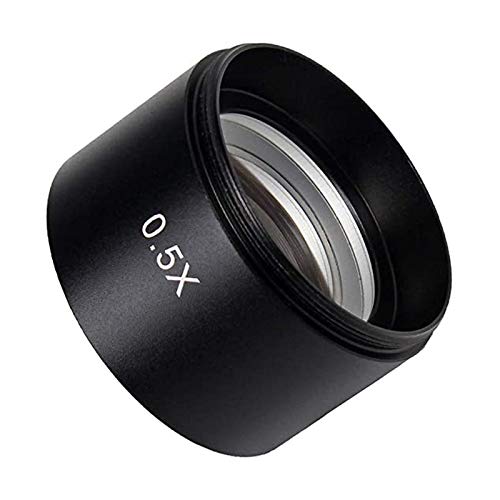 Microscope numérique LLD objectif Barlow 0.5X loupe stéréo auxiliaire objectif WD165 bureau