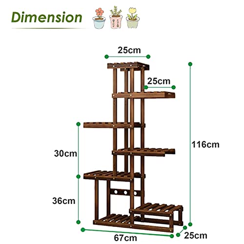 Étagère d'angle pour pots de fleurs : la solution en bois pour optimiser l'espace