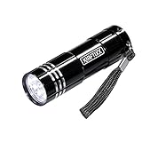 Montaje fácil Einhell 49948291 Linterna de bolsillo con 9 LEDs