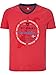 Jan Vanderstorm Herren Kurzarm T-Shirt Answald rot 3XL (XXXL) - 64/66