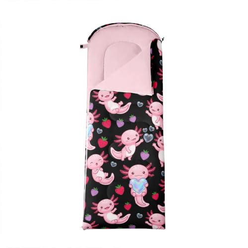 Feelyou Bolsa de Dormir para Niños con Protección para Clima Frío, 3 Estaciones, para Camping y Mochilero miniatura 3