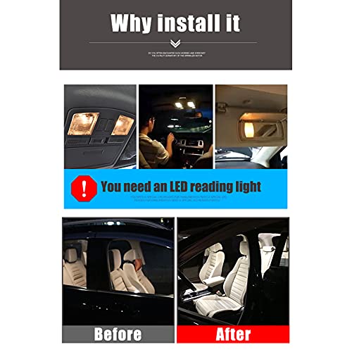 Bombillas LED Cadillac ATS para mejorar la iluminación del coche en viajes nocturnos 7