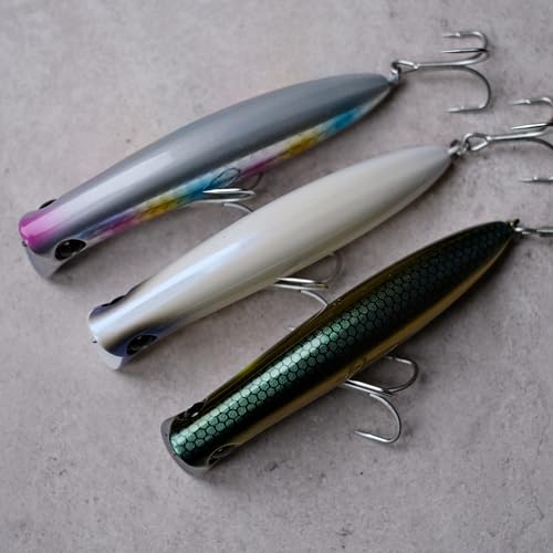 momolures - momowake 90 110 Floating Subsurface Minnow for Saltwater Bass fishing komomo lure style bait (90mm - 3pcs Assort 01) - Image 3