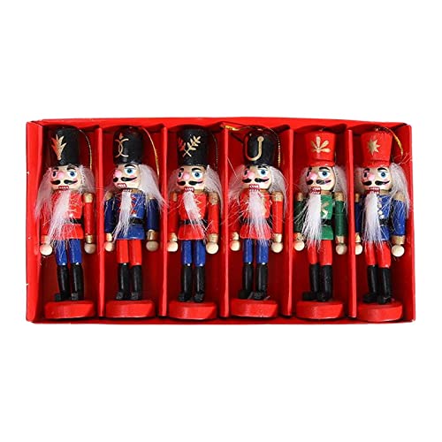 perfk Weihnachten Nussknacker Ornamente Set Tisch Xmas Nussknacker...