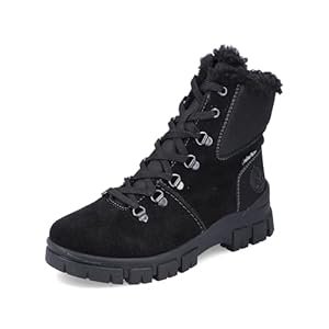 Rieker Damen Z1010 Schnürstiefel