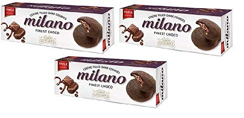 Parle Milano Choco Delight Centre Filled Cookies , 75g Each ( Pack of 3 ) (B07P85L2GN) Amazon Price History, Amazon Price Tracker