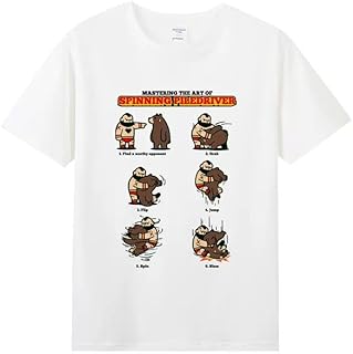 [DAGNI] ストリートファイター Street Fighter メンズ レディース Tシャツ 夏服 綿 プリント スポーツ トップス 半袖 無地 ゆったり ファッション 男女兼用 大きいサイズ