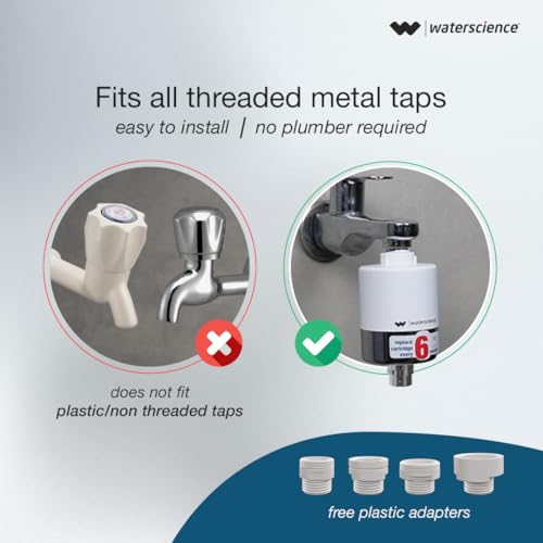 WaterScience CLEO Shower & Tap Filter 1 Count - Image 4