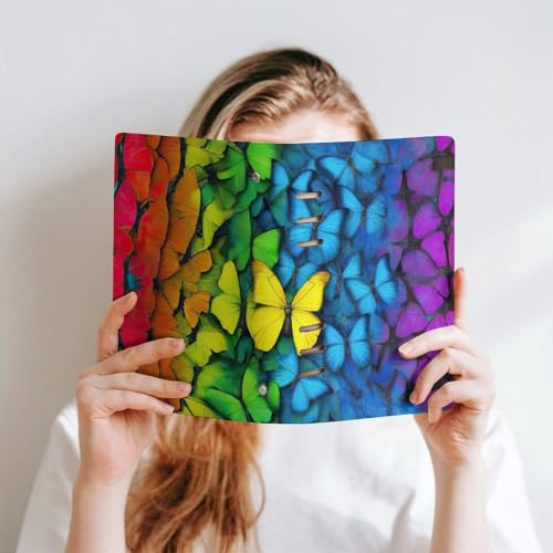 Carnet de notes A5 rechargeable papillons pour vos réunions