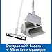 Produktbild JY YJ-foryou Besen und Kehrschaufel Set Faltbare Windsicher Staub-Wanne mit Aluminiumgriff Reinigungsbürste Besen aufrecht stehend Boden fegen (Color : B Set)
