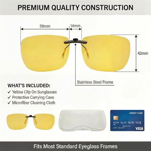 Gafas de conducción nocturna polarizadas para evitar el deslumbramiento vial 4