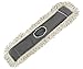 Alpine Industries Heavy Duty Cotton Mop Head - Dry Mop Head for Dirt Dust for Clean Hardwood Floor, Office and Garage - Commercial Mop - Super Absorbent Industrial Mop Head (24 in, Single Pack)