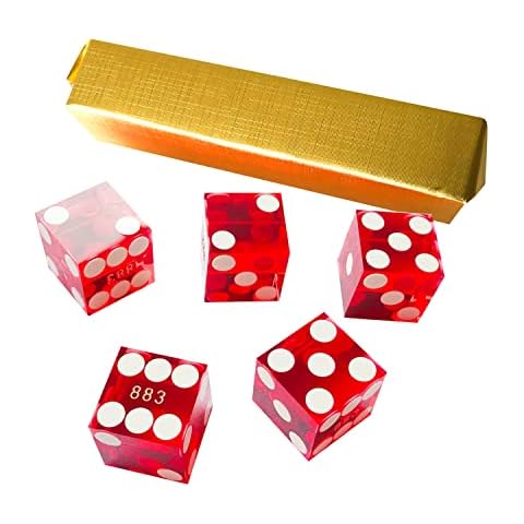 Yuanhe Grade AAA Precision Casino Dice Set Cover