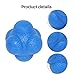 Lizusidtsy Hexagonal Reaction Ball Agility Training Reaction Ball Coordination Agility Training Reaction Ball, blue