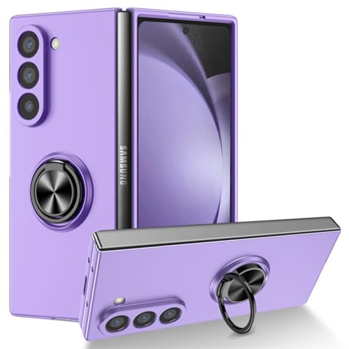 For Galaxy Z Fold 4 �p �P�[�X �����O�t�� �X�^���h�@�\ �����Y�ی� ��̌^ �X�}�z�J�o�[ �n�[�h PC�f�� �ϏՌ� �܂肽���� �M�����N�V�[ Z Fold 4 �J�o�[ �ԍڃz���_�[ ������� �T���X�� �M�����N�V�[�[�b�g �t�H�[���h4