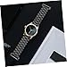 DEARMAMY Stainless Steel Watch Band Wristbands Watch Bands The Watche Smartwatch Watch for Men Stylish Watch Strap Replacement Watch Band Fashion Watch Band Black