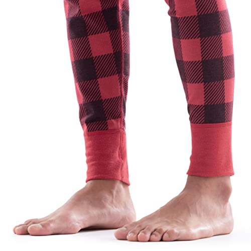 Image of Fruit of the Loom Men's Recycled Waffle Thermal Underwear Set (Top and Bottom)