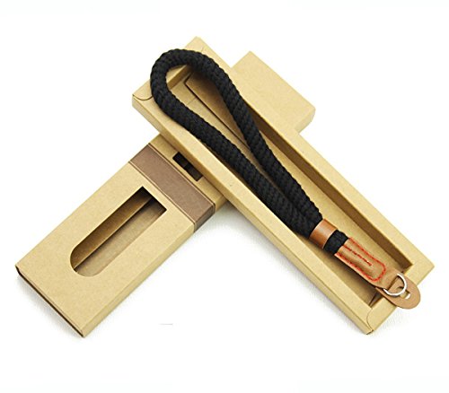 Adaptout CTNHN Sangle de Poignet pour Appareil Photo en Coton Noir vintage Courroie dragonne pour Tous les DSLR Canon Leica Pentax Pana etc Marque FRANÇAISE