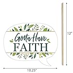 Big Dot of Happiness Funny Elegant Cross - Religious Party Photo Booth Props Kit - 10 Piece - Image 3