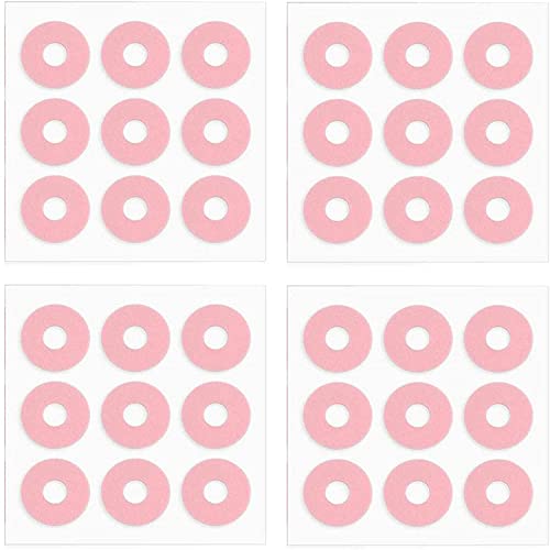 SHOPANTS 36 Stücke Hühneraugenpflaster Fersenpolster Blasenpflaster Hühneraugenringe Hühneraugen Ringe Pflaster Fersenschutz Druckschutz für Blasen Hornhaut Fuß Schmerzlinderung Cover