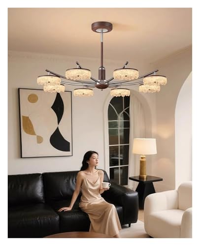 Style mi-ancien et lustre salon minimaliste pour illuminer vos moments en famille