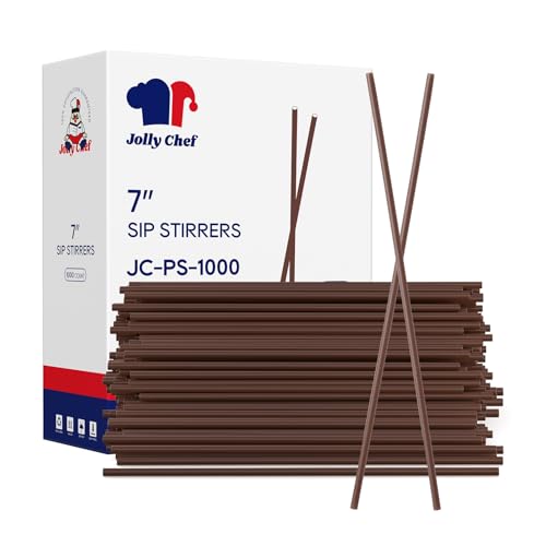 JOLLY CHEF 1000 Count Coffee Stirrers 7 inch