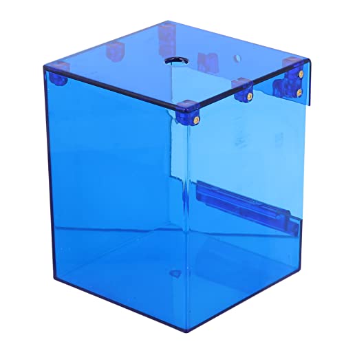 Toyvian Hanging Shower Box for Parrots and Birds Transparent Design Material for Cage Use for Water and Baths