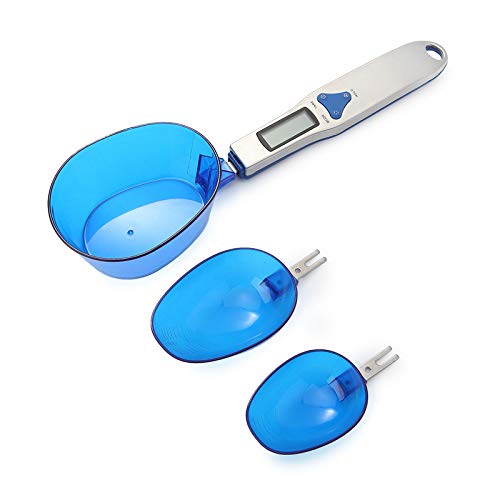 Digital Spoon Scale, Precision 0.1g-500g, Detachable Measuring Spoon