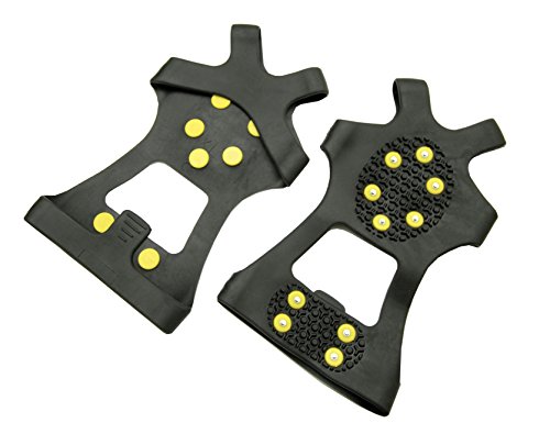 Frabill Large Deluxe Ice Creepers (Fits Up To Size 10) 