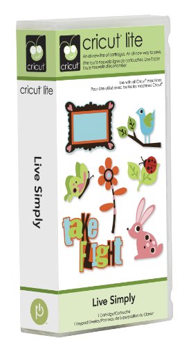 Cricut Live Simply Cartridge for Cricut Machines