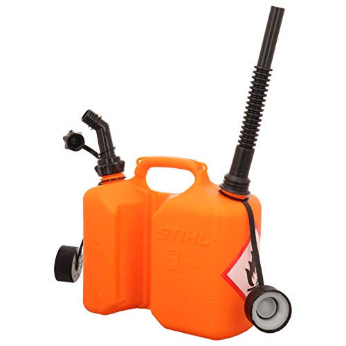 Jerrican double Stihl bidón combinado de plástico resistente para herramientas de jardín 6