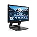 Produktbild Philips 162B9T - 16 Toll Touch Monitor, höhenverstellbar (1366x768, 60 Hz, VGA, DVI, HDMI, DisplayPort, USB Hub) schwarz